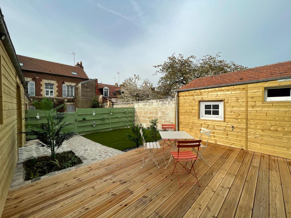 La Casa Verde 2 Chambres 2 Salles De Bain 2 Wc Jardin Compiegne Exterior photo